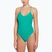 Dámske jednodielne plavky Nike Swoosh Link Y-Back stadium green