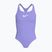 Detské jednodielne plavky Nike Essential Racerback light thistle