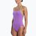 Dámske jednodielne plavky Nike Hydrastrong Logo Graphic T-Back bright violet
