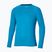 Pánske bežecké tričko longsleeve Mizuno Active Dryaeroflow blue jewel