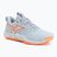 Dámske volejbalové topánky Mizuno Wave Momentum Elite blue finch/white/lava orange