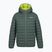 Detská páperová bunda REGATTA Hooded Marizion dark forest green/wild lime