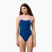 Dámske jednodielne plavky Speedo Solid Turnback denim teal