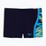 Chlapčenské plavecké boxerky Speedo Hyperboom Splice Aquashort anthracite/hyper teal