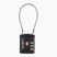 Zámok Samsonite Cablelock 3 Dial Tsa black
