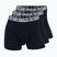 Pánske boxerky CR7 Basic Trunk 3 pack black