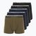 Pánske boxerky CR7 Basic Trunk 5 párov 2420 multicolor