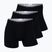 Pánske boxerky CR7 Basic Trunk 3 páry 2763 black