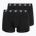 Pánske boxerky CR7 Fashion Trunk 2 pack black