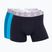 Pánske boxerky CR7 Basic Trunk 3 páry black/light green/green