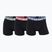 Pánske boxerky CR7 Basic Trunk 3 pack black
