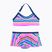 Detské dvojdielne plavky Color Kids Skirt AOP Bikini pink-blue CO7201077553