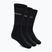 Ponožky FZ Forza Comfort Dlhé  3 páry čierne