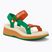 Dámske sandále BIG STAR NN274A053 green/orange
