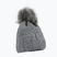 Dámska zimná čiapka s komínom Horsenjoy Mirella sivá 2120506