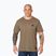 Pánske tričko Pitbull West Coast Small Logo coyote brown