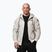 Pánska bunda Pitbull Athletic Logo Nylon Hooded light sand