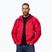 Pánska bunda Pitbull Athletic Tape Nylon Hooded red