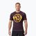 Pánske tričko Pitbull Rashguard Logo Palms brown