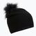 Dámska zimná čiapka 4F čierna H4Z22-CAD009