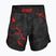 Pánske tréningové šortky Octagon Marble Camo MMA camo red