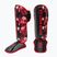 Chrániče holení Octagon Legion Flower black/red