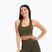 Gym Glamour push up fitness podprsenka tmavozelená 401