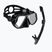 Šnorchlovací set AQUASTIC Maska + šnorchel čierny MSA-01C