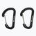 Salewa Ploché karabíny Wiregate 2 ks čierne 00-0000034103