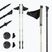 Kole nordic walking KADVA Halna nastaviteľné zelené