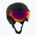 Lyžiarska prilba ATTABO Avens 2.0 Visor black