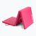 Skladací gymnastický matrac TREXO 180 x 60 x 5 cm pink