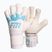 Brankárske rukavice Football Masters Invictus X white/blue