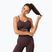 Fitness podprsenka Carpatree Allure Seamless berry brown