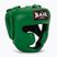 Boxerská prilba RAJA BOXING Genuine Leather green
