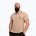 Pánske polo tričko Octagon Legion Tipped Small Logo 3D Polo beige