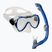 AQUA-SPEED detský potápačský set Enzo + maska Evo + šnorchel modrý 604