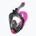 Celotvárová maska na šnorchlovanie  AQUA-SPEED Spectra 2.0  čierna/ružová