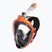 Celotvárová maska na šnorchlovanie  AQUA-SPEED Spectra 2.0  čierna/oranžová
