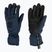 Pánske lyžiarske rukavice Viking Lars Ski navy/black kožené