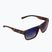 Módne slnečné okuliare GOG Henry matné hnedé / modré zrkadlo E701-2P