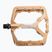 Cyklistické pedále Leatt AllMnt 6.0 Flat frost bronze