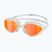 Plavecké okuliare BuddySwim OzeanX Mirror white / orange