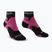 Dámske trekingové ponožky Bridgedale Hike Midweight Performance Ankle black/pink