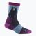 Dámske ponožky Darn Tough Bear Town Micro Crew Cushion purple