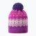 Detská zimná čiapka Reima Pohjoinen plum purple