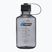 Cestovná fľaša Nalgene Narrow Mouth Sustain 500 ml sivá