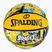 Spalding Graffiti 7 basketbalová lopta zelená a žltá 249338