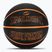 Basketbalová lopta Spalding Phantom basketball black/orange veľkosť 6