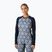 Dámska termoaktívna mikina Helly Hansen Lifa Merino Midweight Graphic Crew navy star pixel